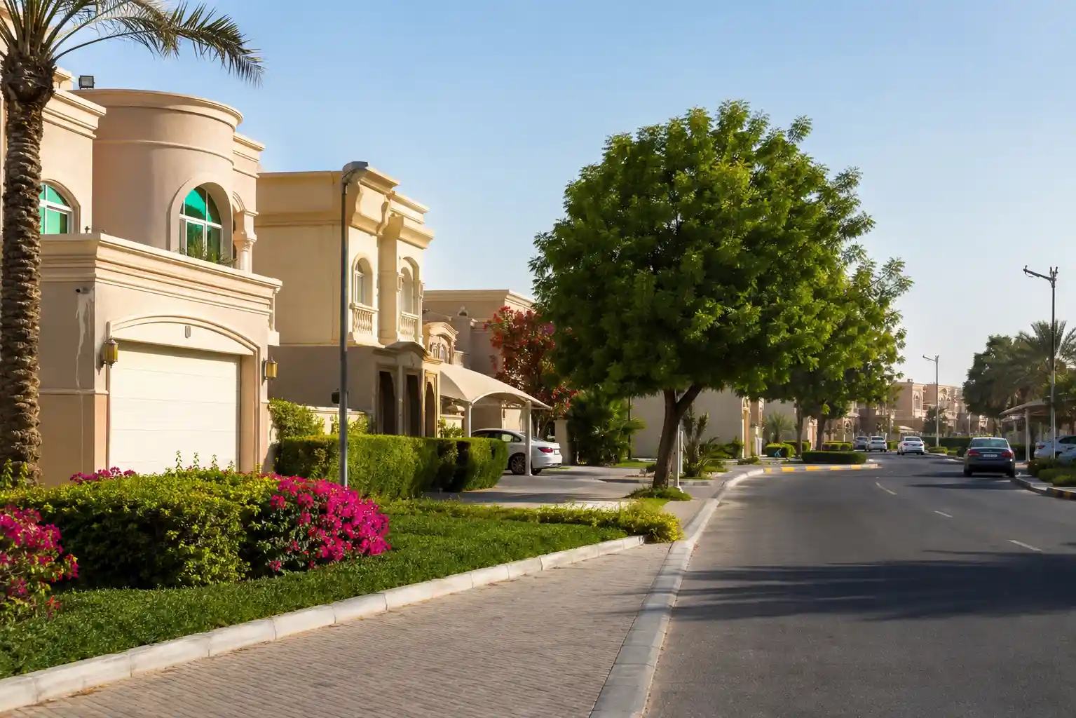 حي سكني حديث في منطقة خليفة أ بأبوظبي