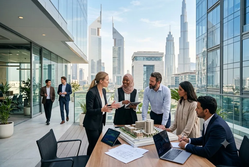 International professionals working and building careers in Dubai