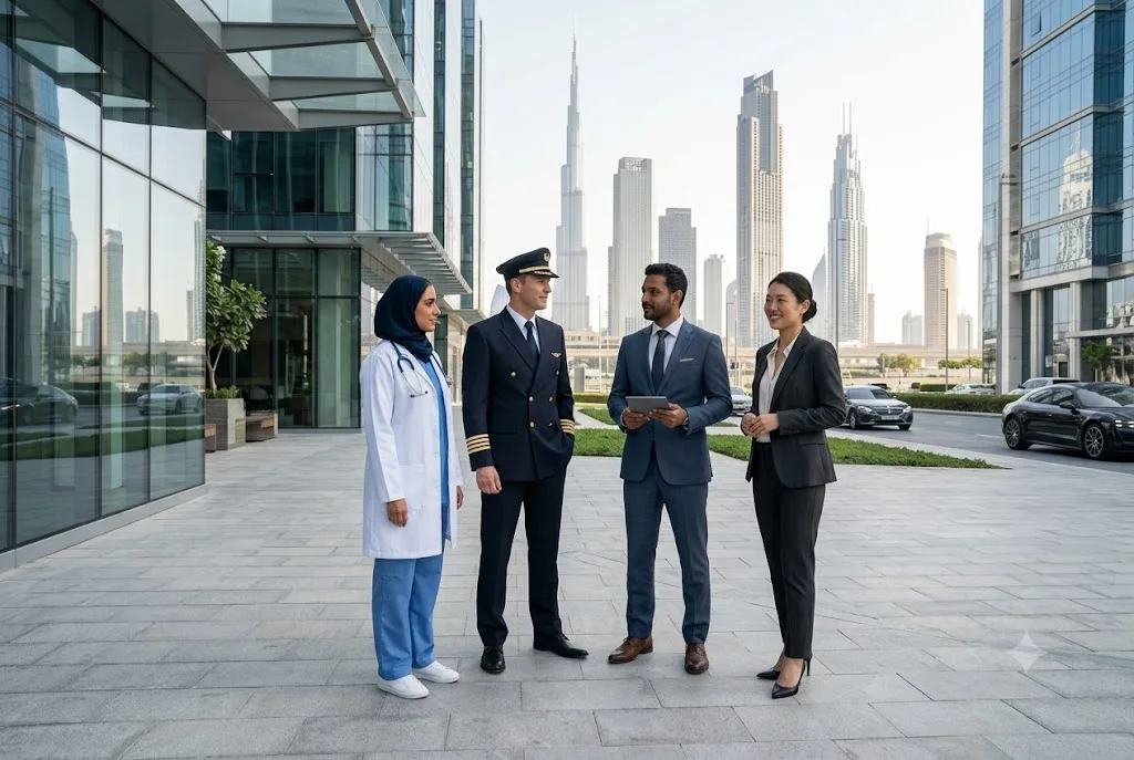 Highly paid professionals working across leading industries in the UAE