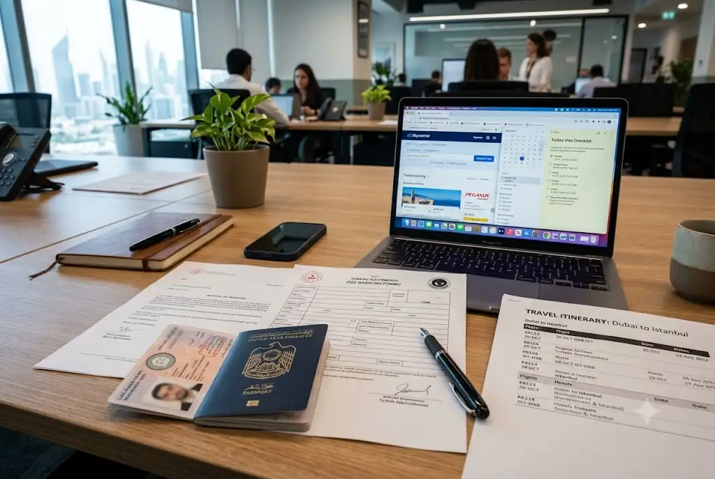 turkey visa requirements for UAE residents and required documents